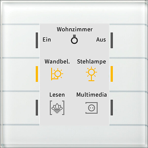 MDT technologies Glastaster II Smart mit Farbdisplay, ws BE-GT20W.02